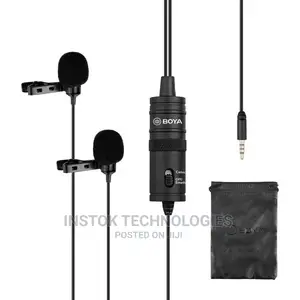 Boya By-M1dm Dual Omni-Directional Lavalier Microphone