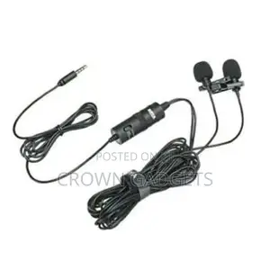 Professional Premium Dual Lavalier Microphone Boya BY-M1DM