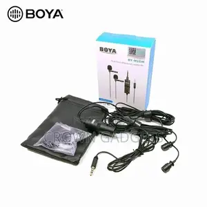 BOYA BY-M1DM Lavalier Dual Head Omnidirectional Microphone