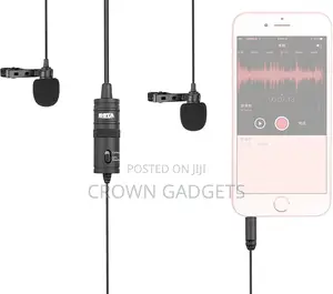 Original Boya by M1dm Dual Lapel Microphone