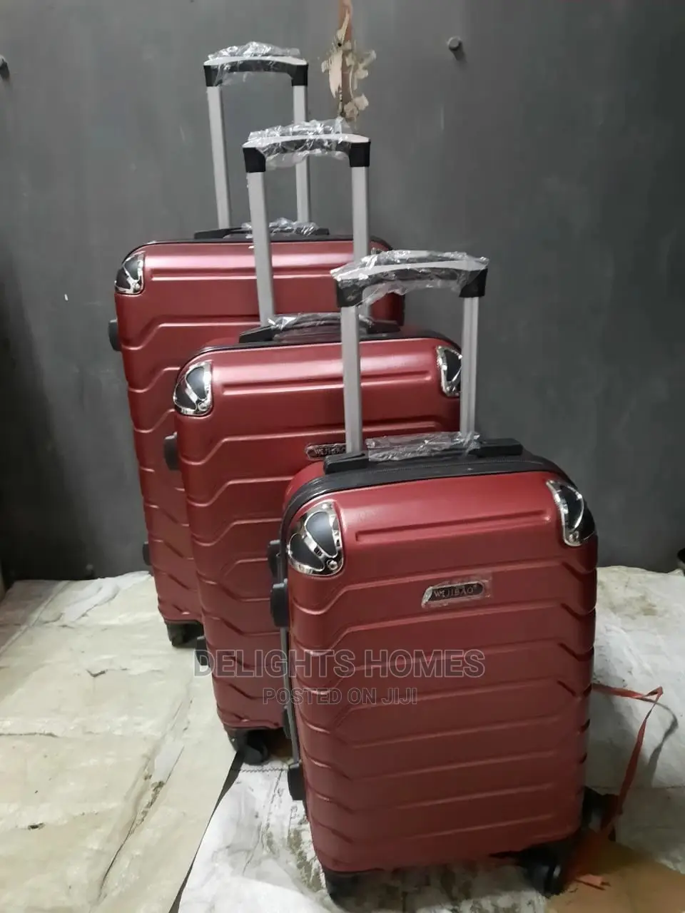 3 In 1 Plastic Suitcases