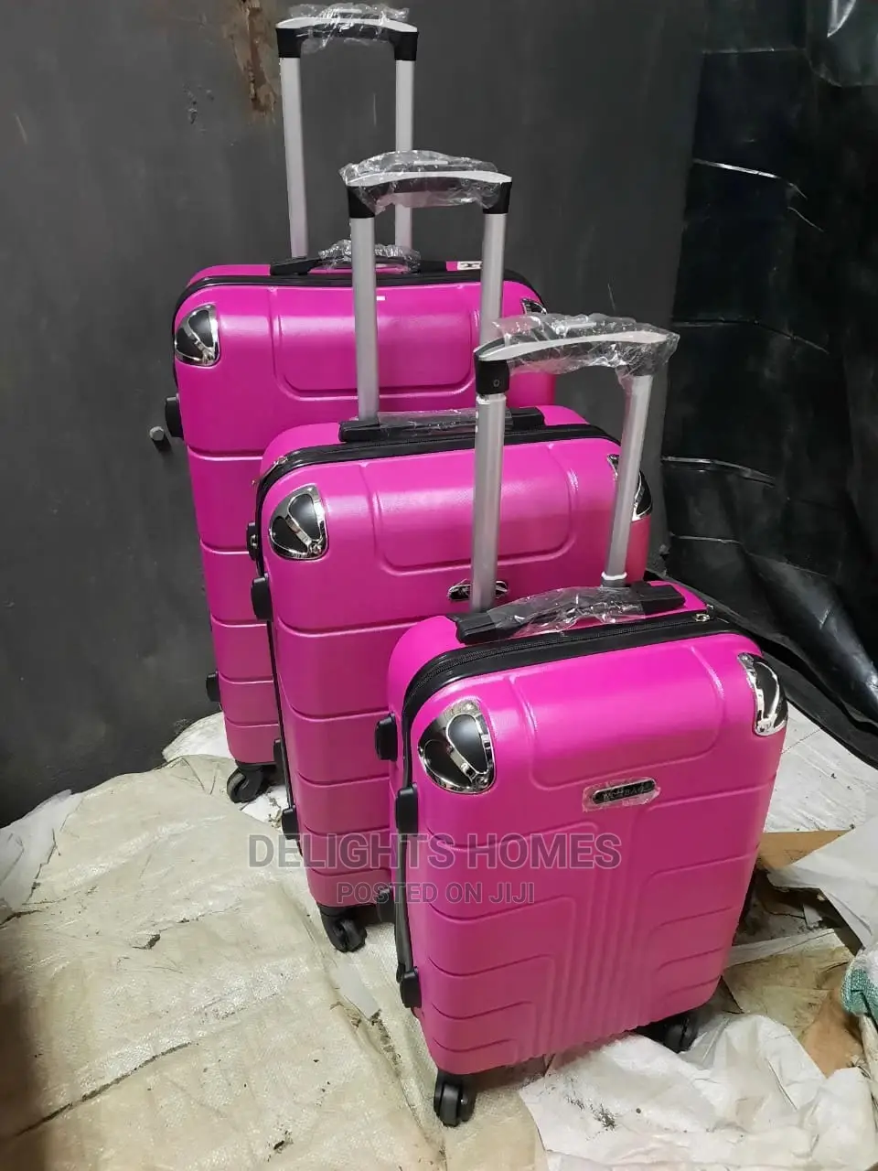 3 In 1 Plastic Suitcases