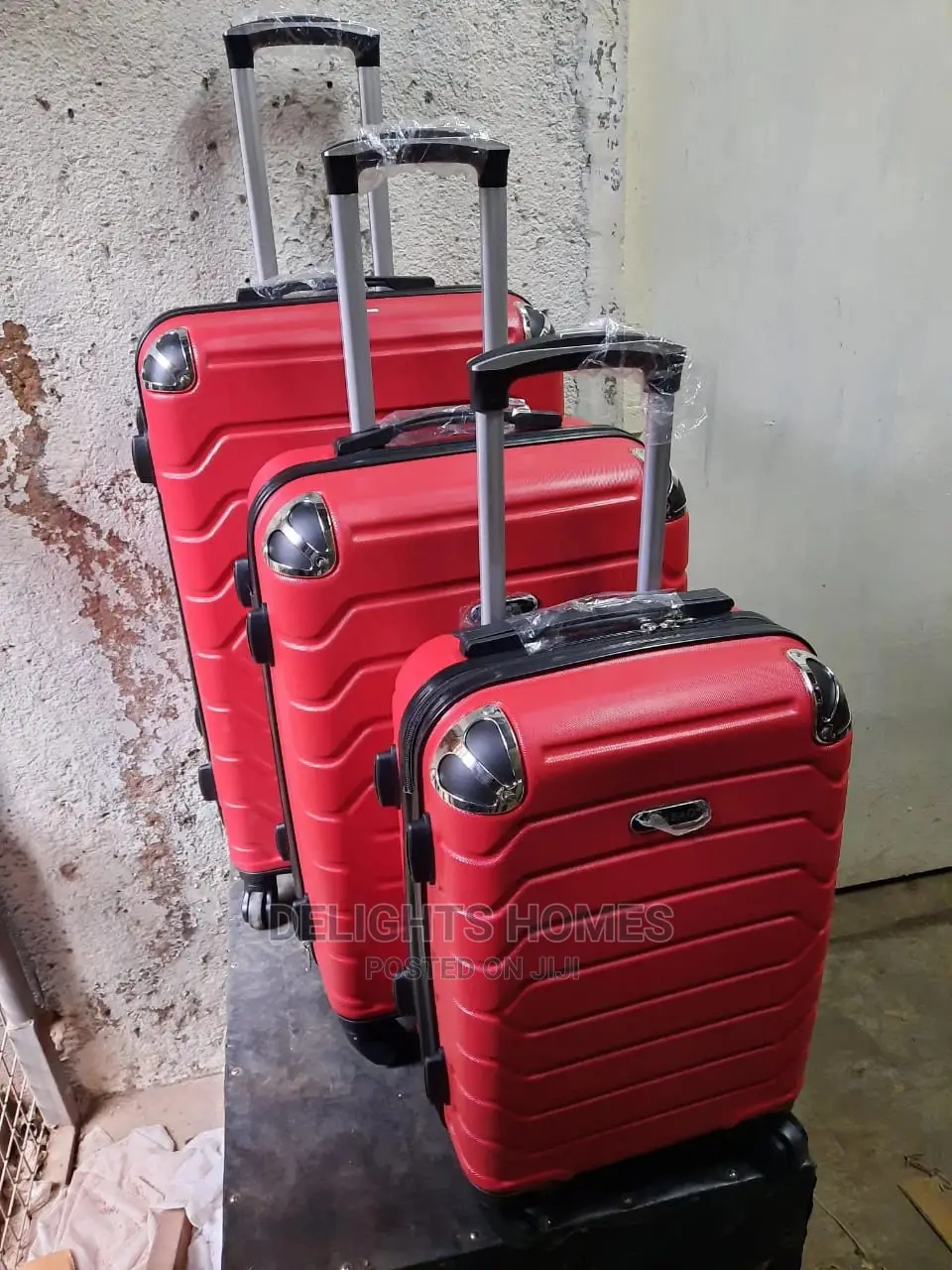 3 In 1 Plastic Suitcases