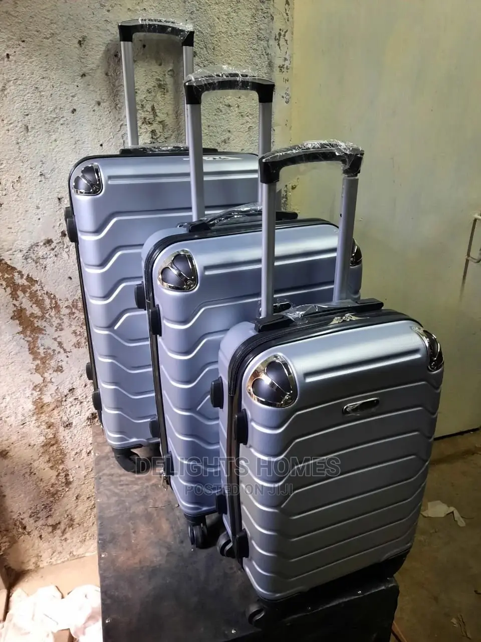3 In 1 Plastic Suitcases
