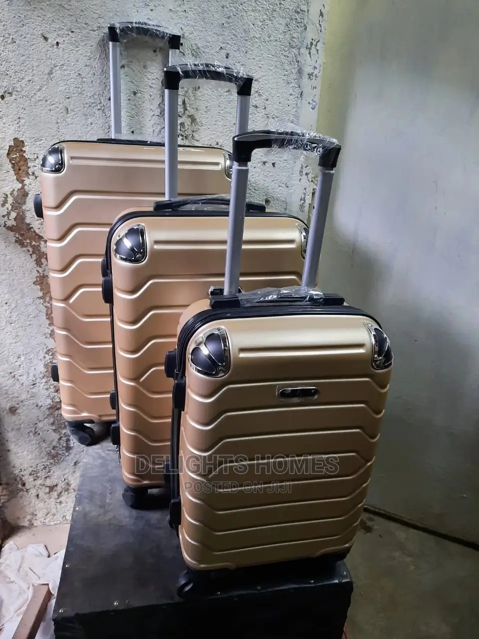 3 In 1 Plastic Suitcases