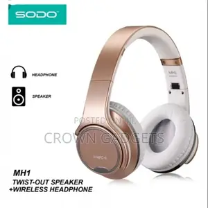 Sodo Wireless Bluetooth Headset Twist Out 2 in 1 (NFC)