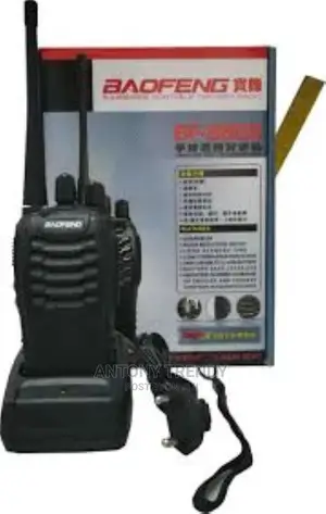 Baofeng Bf-888s 16-Channel Uhf 400-470mhz Walkie Talkie Pair