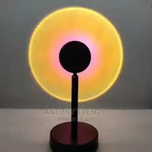 Sunset Projection Lamp Floor Stand Led Rainbow Sun Night Lig