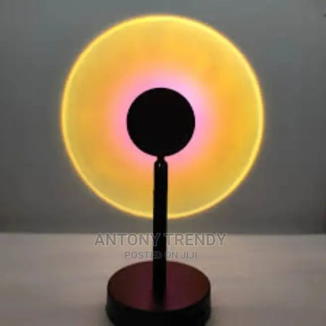Sunset Projection Lamp Floor Stand Led Rainbow Sun Night Lig