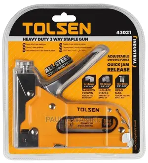 Heavy Duty 3 Way Staple Gun -