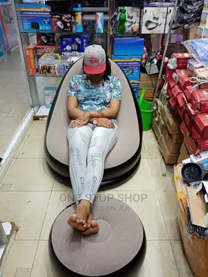 Intex Inflatable Sofa With Inflatable Ottoman