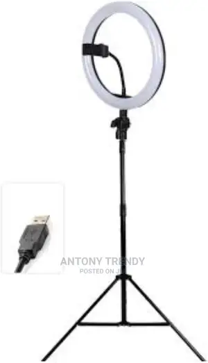 12inch Ring Light Tripod With Stand Phone Holder Perfect For