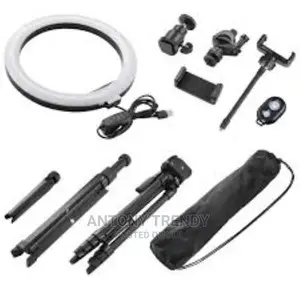 12 Inch Led Ring Lights Ringlight With Phone Holders Remote