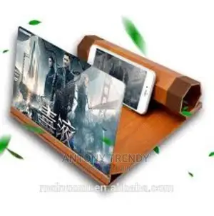 3d Hd 12 Inch Portable Mobile Phone Magnifier Cell Phone St