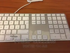 Apple Aluminum Wired USB Keyboard