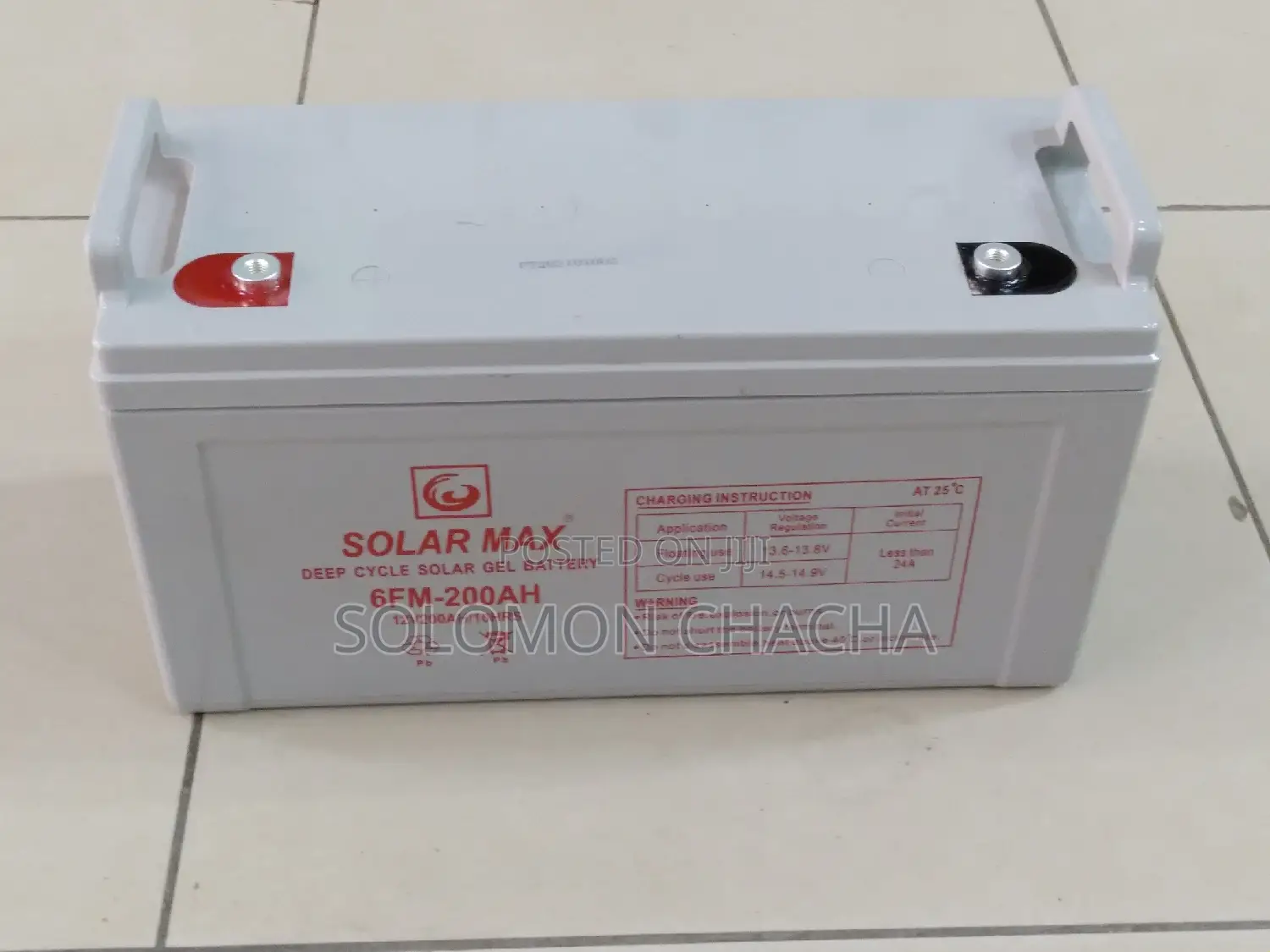 Solar Max 200ah Solar Dry Cell Batteries