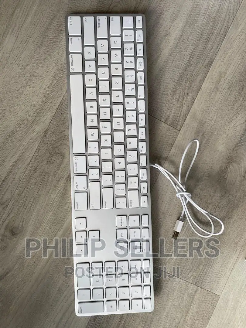 Original Apple Aluminum Wired USB Keyboard