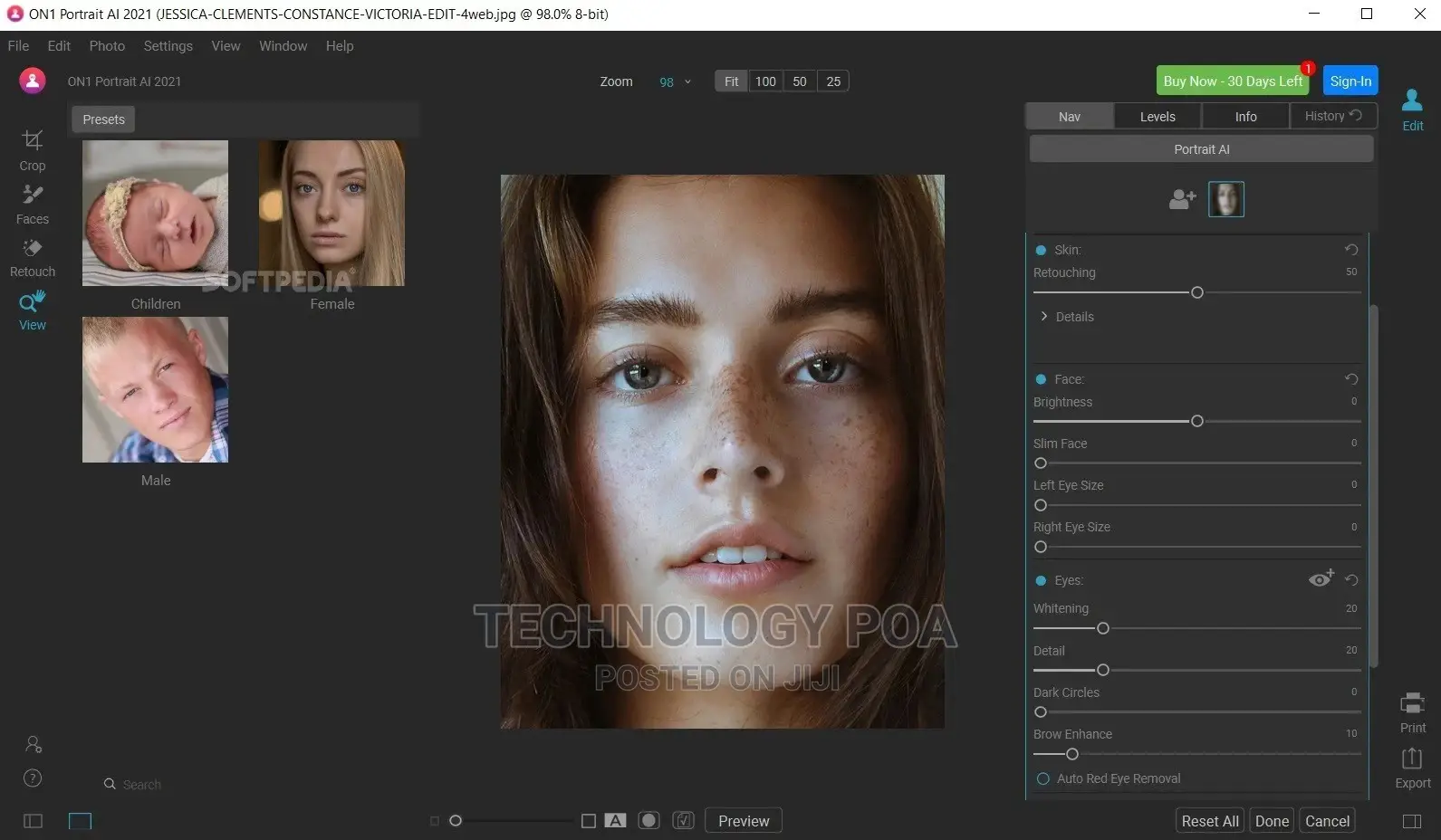On1 Portrait Ai