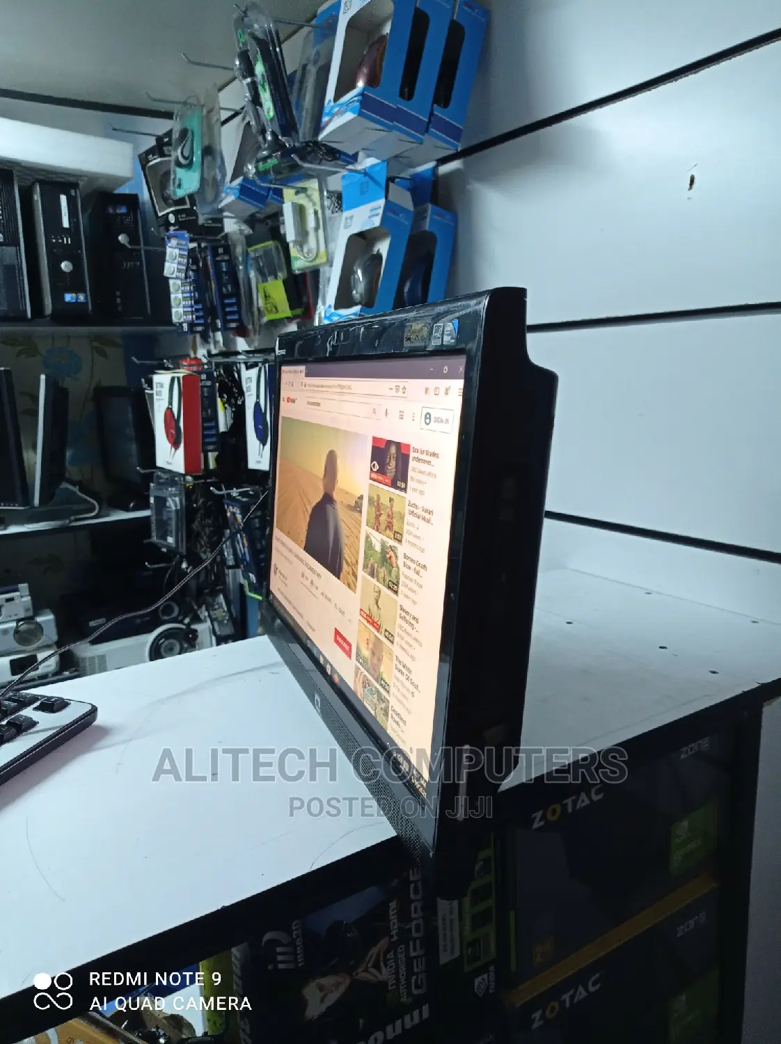 Desktop Computer HP AiO 20 2GB Intel Atom HDD 250GB