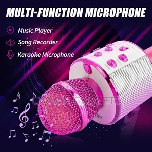High Quality WS858 Karaoke Bluetooth Mikrofon Speaker