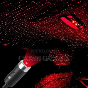 Flexible USB Night Lamp Fit All Cars Ceiling Roof