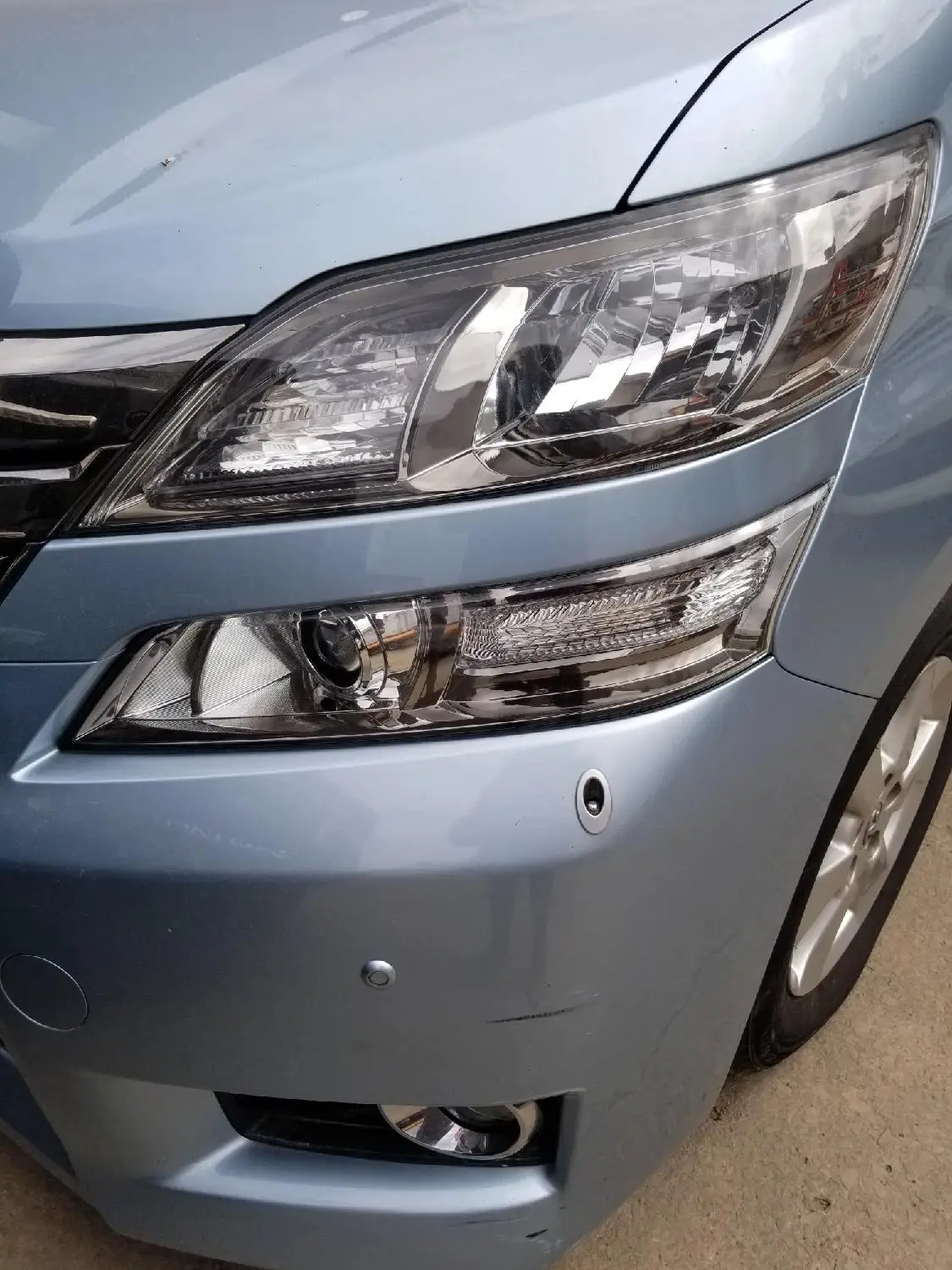 Toyota Vellfire 2014 Blue