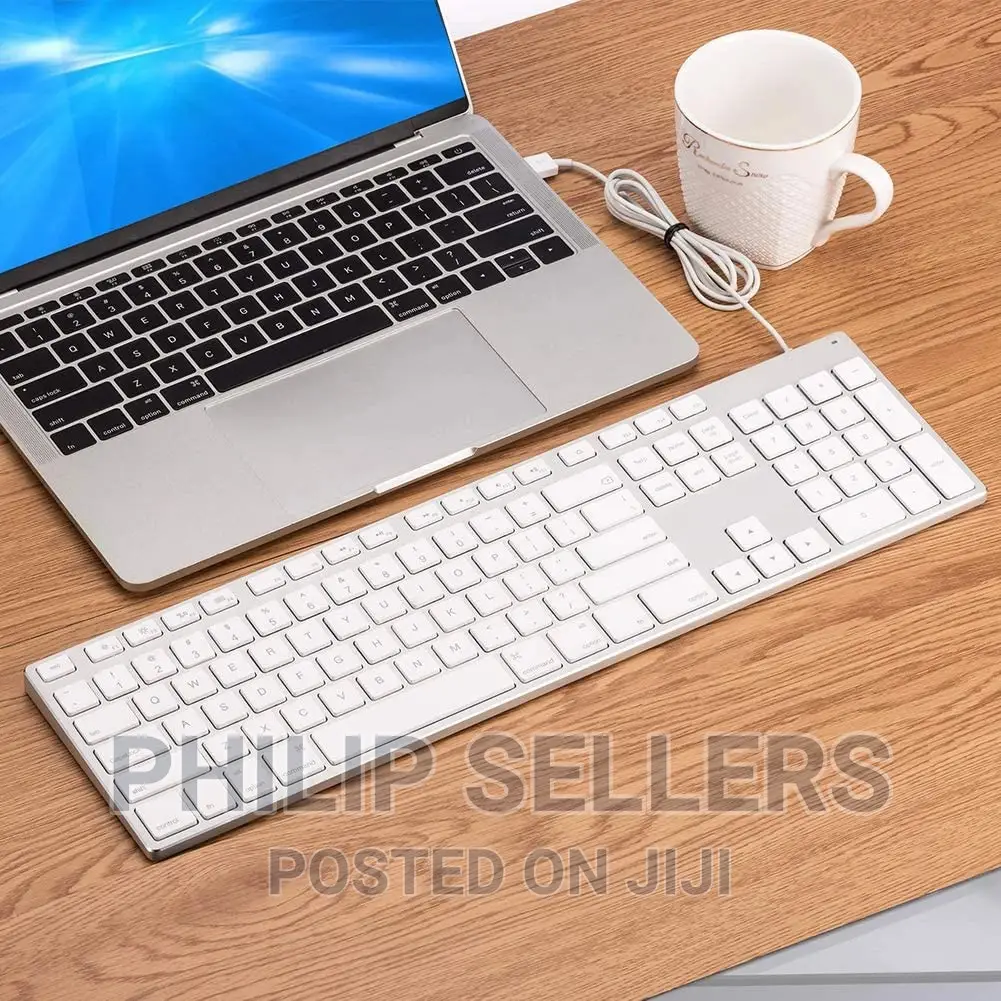 Apple Wired Keyboard for Mac Mini iMac Macbook Pro W/ Numeri