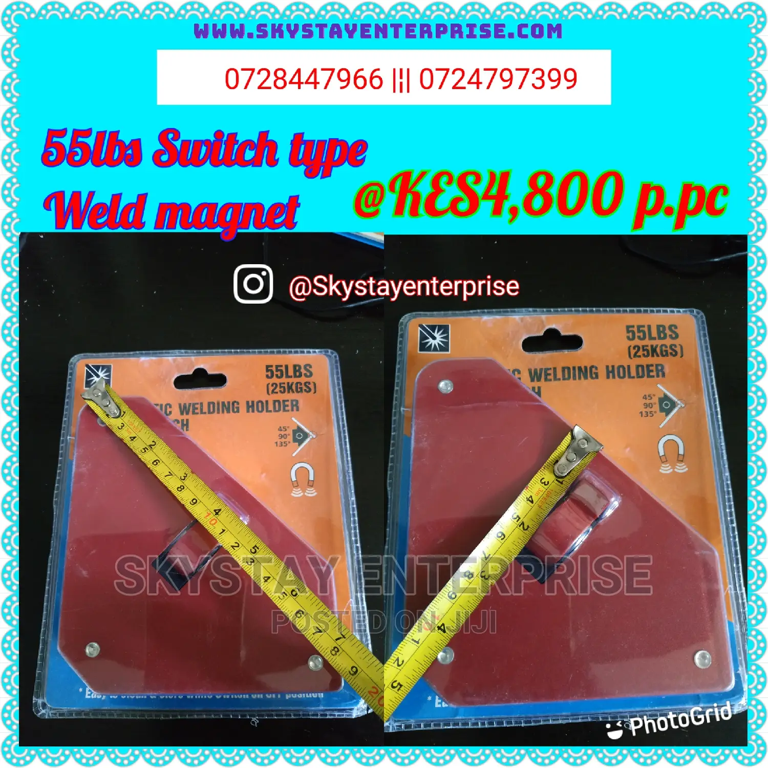 Welding Magnet Switch Type 55lbs