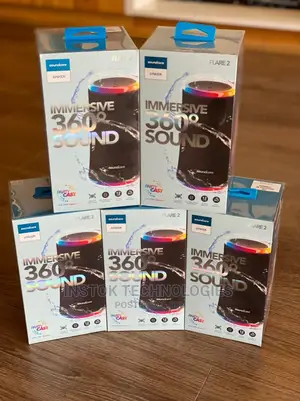 Anker Soundcore Flare 2 360° Bluetooth Speaker With Partycas