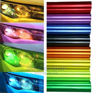 Car Sticker Hot Tailight Tint Fog Wrap Vinyl Film 2 Meters