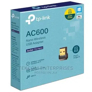 Tp-Link Archer T2u Nano Ac600 Wireless Usb Adapter