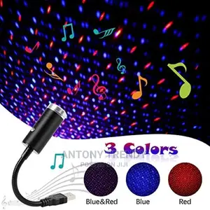 USB Car Interior Atmosphere Starry Sky Lamp Ambient Star Lig