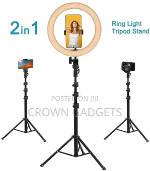 Live Streaming Desktop Dimmable 10 Inch LED Ring Light