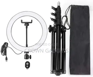 10 Inches Big LED Ring Light for Phone Tiktok Etc