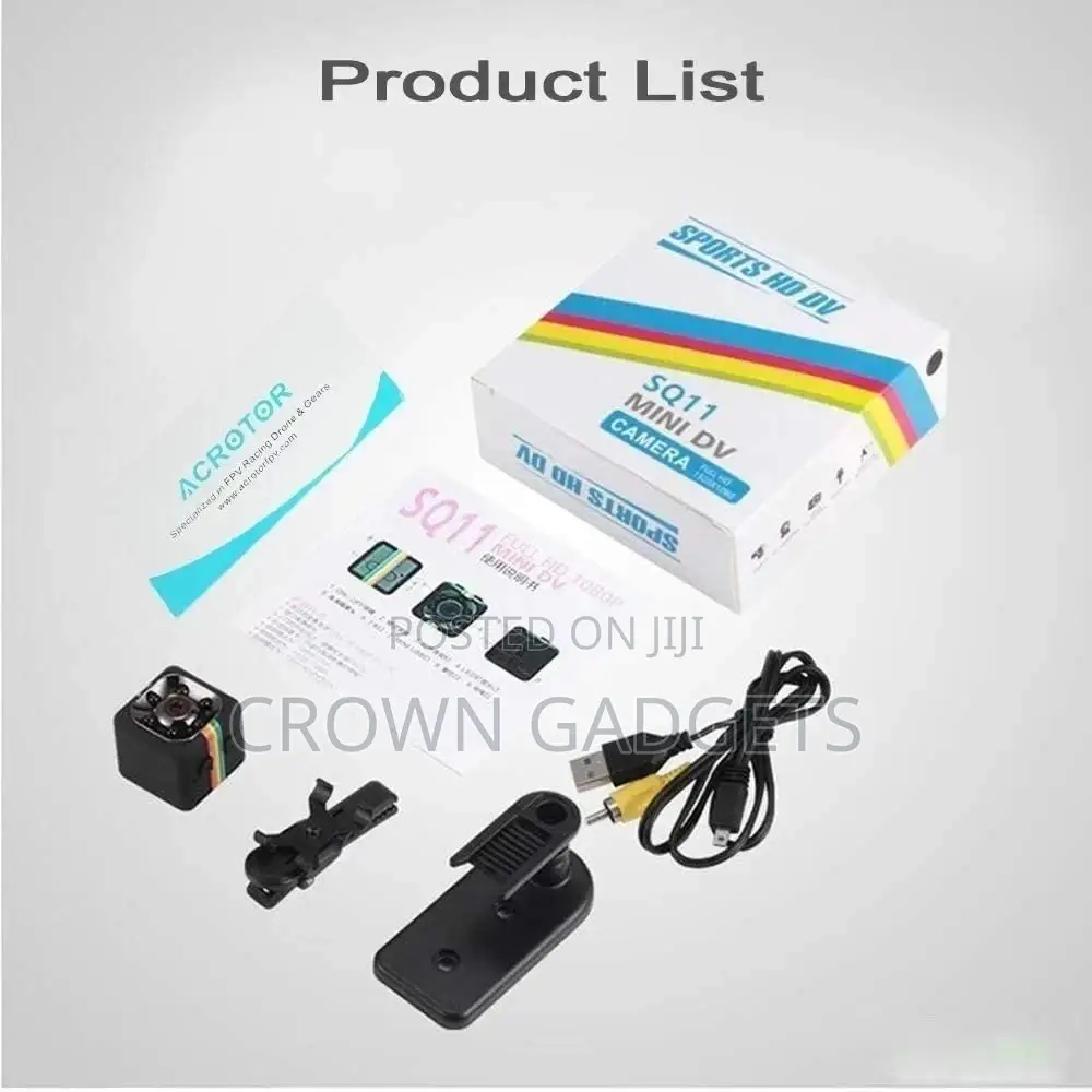 Sq11 Mini Dv Camera HD 1080P