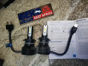 H7 LED Headlight Bulbs Conversion KIT Fanless