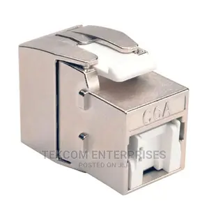 Cat6 FTP 180punch Down Keystone Jack- Silver Color