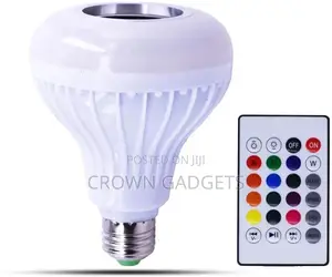 Round Bluetooth Speaker Music Bulb