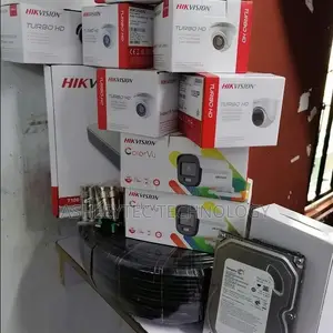 Six CCTV Color Vu Camera 1080p