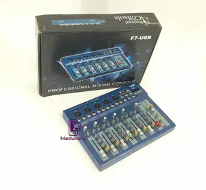 Case F7 Professional Digital Plain Mixer With 48V Phantom Po