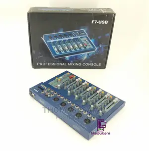 Case F7 Professional Digital Plain Mixer With 48V Phantom Po