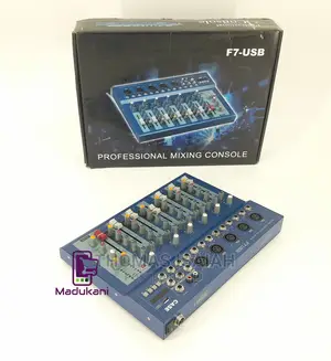 Case F7 Professional Digital Plain Mixer With 48V Phantom Po