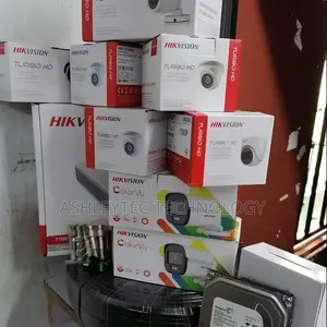 Six CCTV Color Vu Camera 1080p Channel