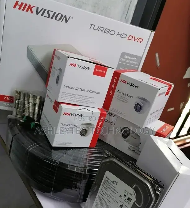 Two CCTV Cameras Hik Vision