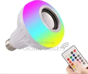 LED Bluetooth Music Bulb With Remote Controller