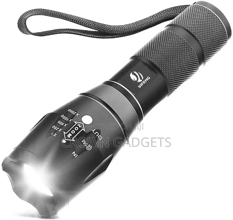 Trending T6 Tactical Military LED Flashlight