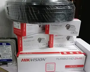 Two CCTV Cameras System Full Kit