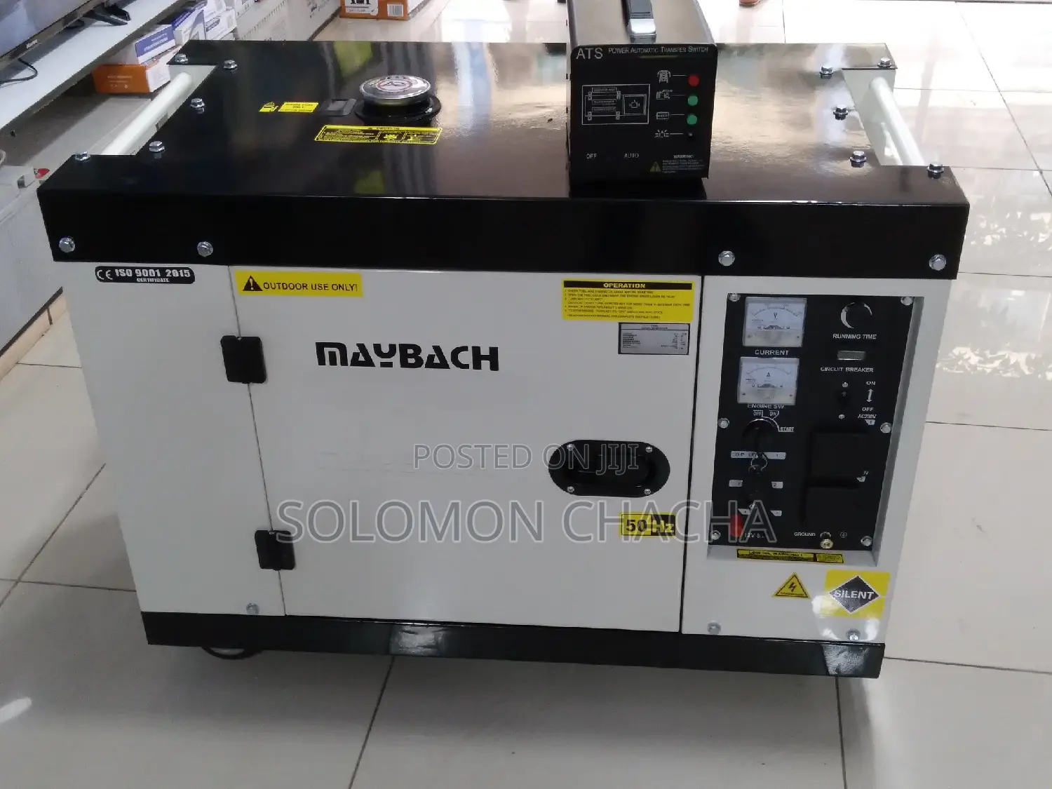 Maybach 10kva Plus Automatic Switch Silent Diesel Generator