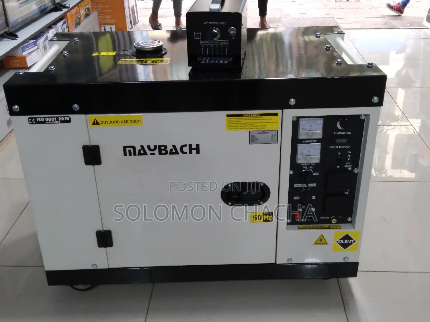 Maybach 10kva Plus Automatic Switch Silent Diesel Generator