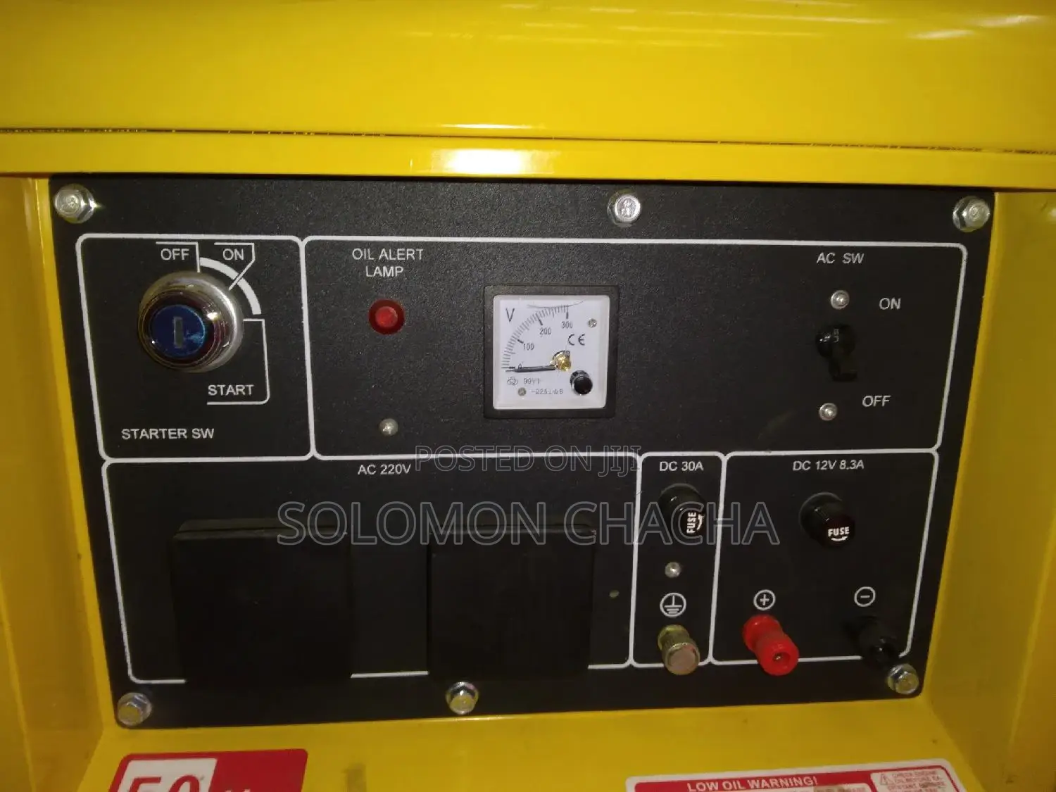 Carltons UK Silent DIESEL Generator 7.5kva